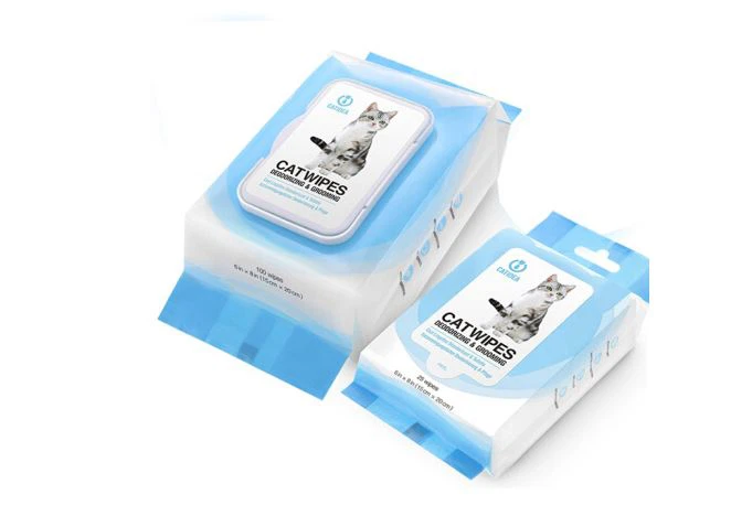Tisu Haiwan Peliharaan Untuk Pembersihan Kucing